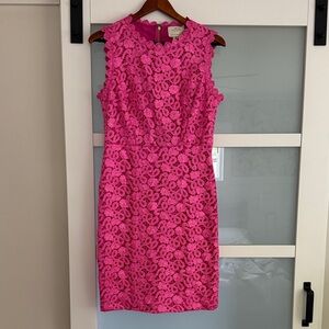 Kate Spade Vibrant Pink Floral Dress